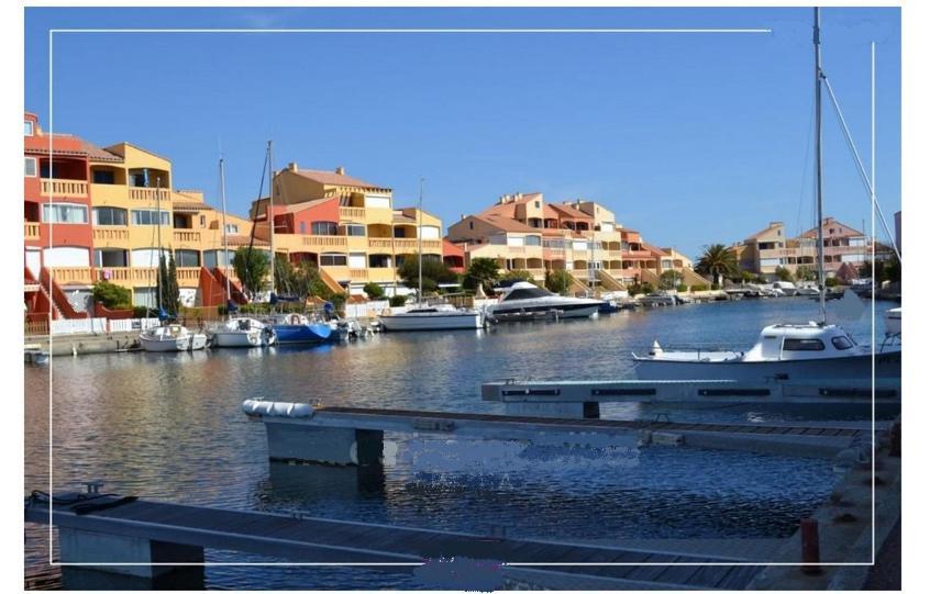 Apartamento Marina Les Pieds Dans L Eau Le Barcarès Exterior foto