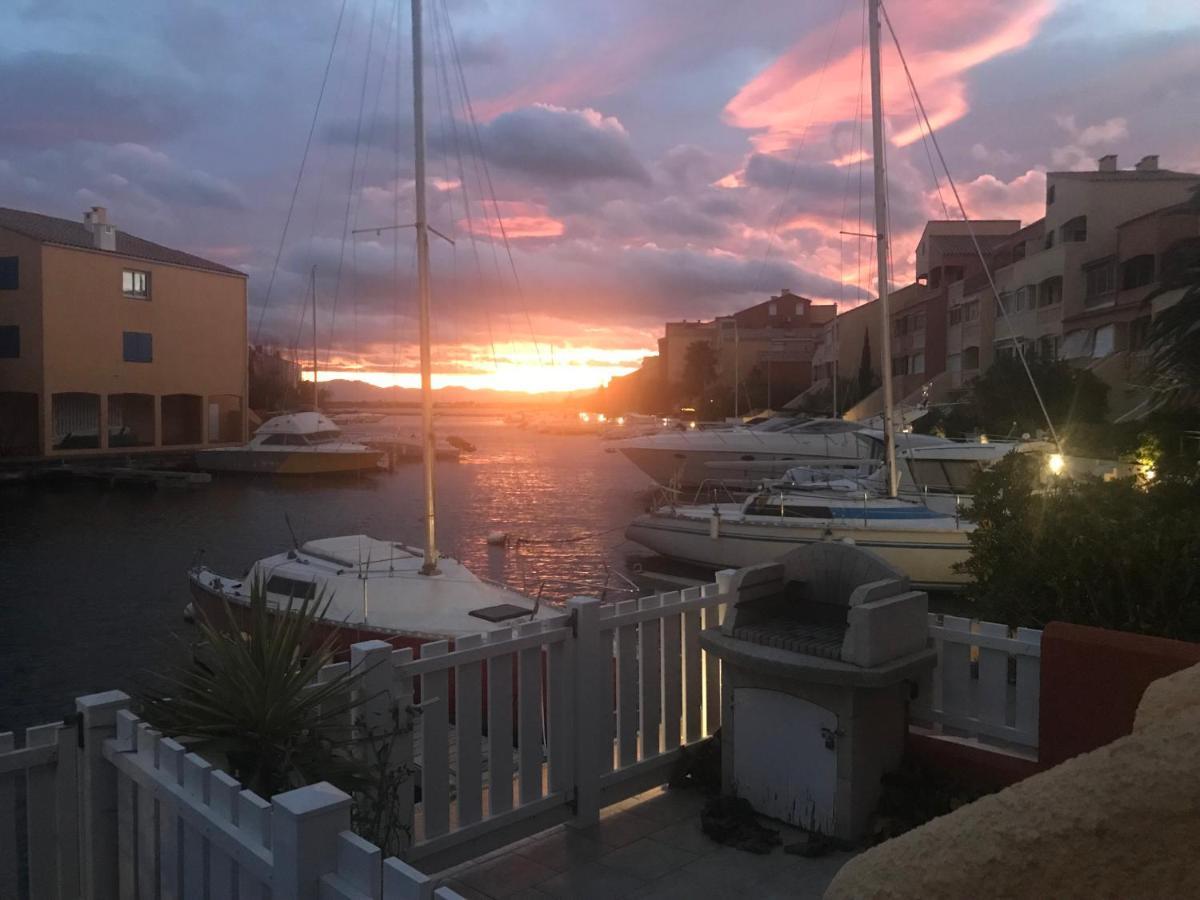 Apartamento Marina Les Pieds Dans L Eau Le Barcarès Exterior foto