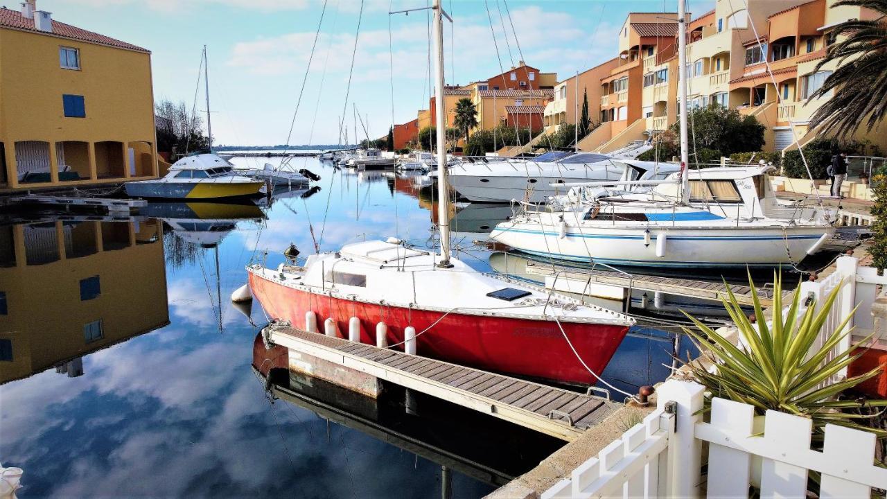 Apartamento Marina Les Pieds Dans L Eau Le Barcarès Exterior foto